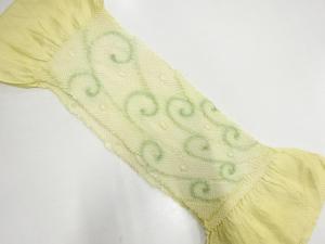 正絹　絞り　帯揚げ